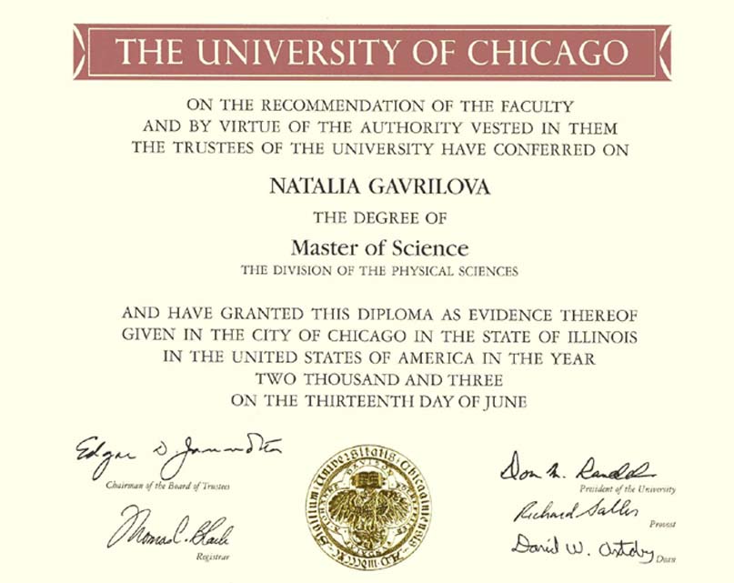 Phd Program University Of Chicago